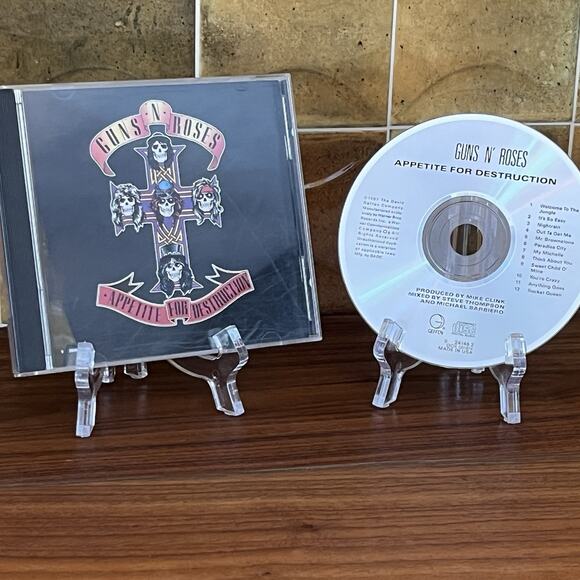 Guns N' Roses Appetite for Destruction CD 1987 Geffen - Picture 1 of 8